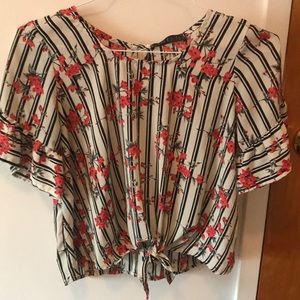 Floral Printed Blouse- perfect for any occasion